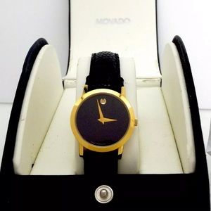 Movado Ladies Museum Watch 88 A1 1837 Gold…